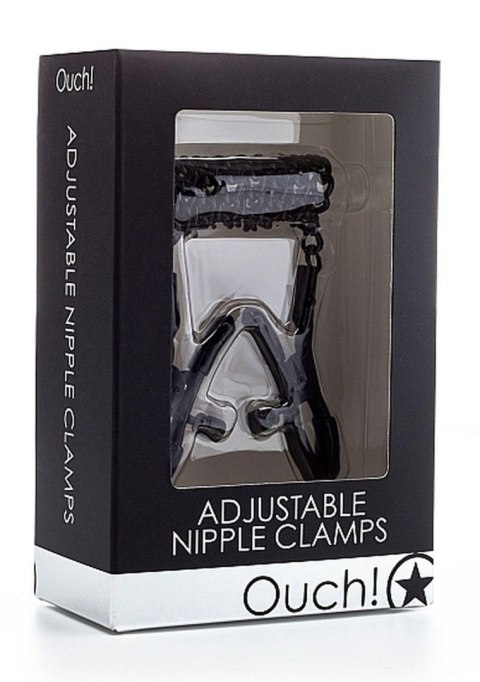Adjustable Nipple Clamps - Black Adjustable Nipple Clamps - Black