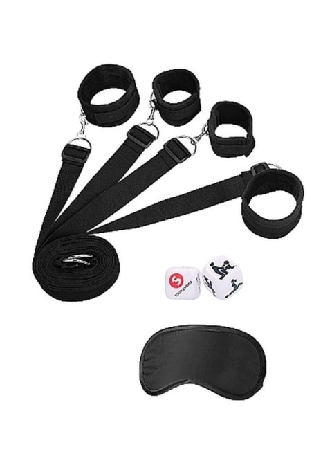 Bed Binding Restraint Kit - Black Bed Binding Restraint Kit - Black