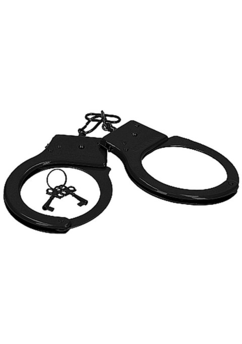 Kajdanki metalowe erotyczne bdsm bondage czarne Kajdanki metalowe erotyczne bdsm bondage czarne