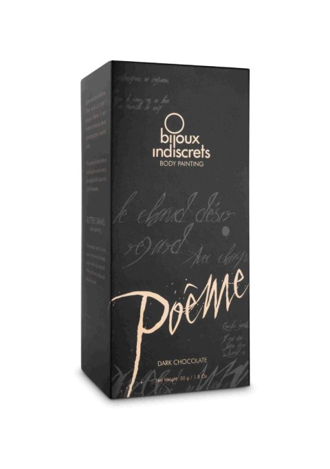 Poème - Body Painting - Dark Chocolate - 50gr Poème - Body Painting - Dark Chocolate - 50gr