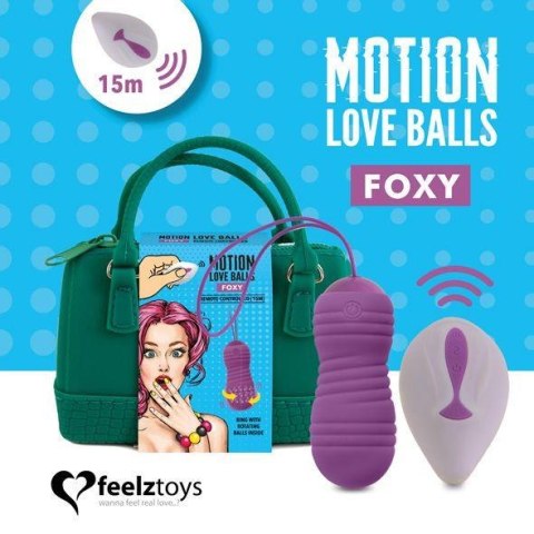 FeelzToys - Op afstand bestuurbare liefdesballen Foxy FeelzToys - Op afstand bestuurbare liefdesballen Foxy