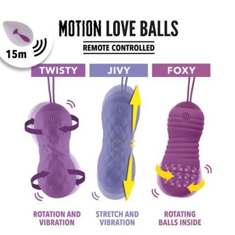 FeelzToys - Op afstand bestuurbare liefdesballen Foxy FeelzToys - Op afstand bestuurbare liefdesballen Foxy