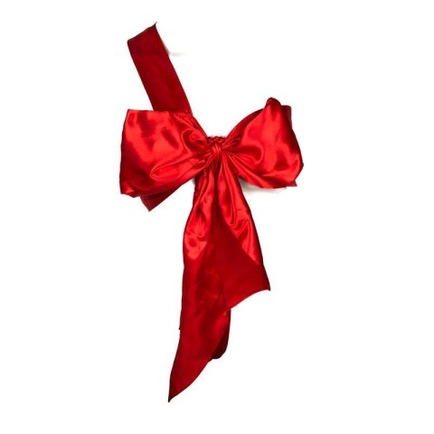 Red sexy costume bow Naughty Knot Red sexy costume bow Naughty Knot