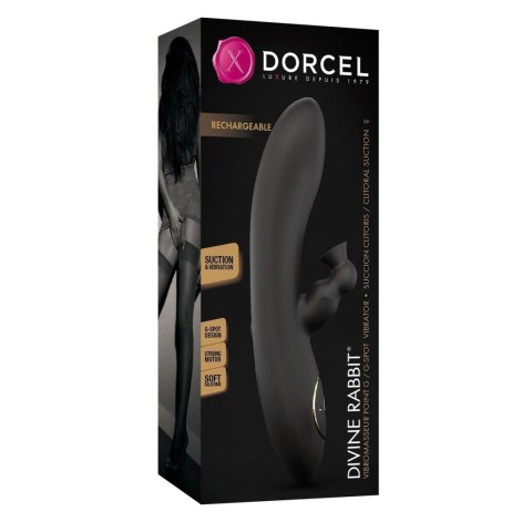 Wibrator króliczek ssący dorcel divine rabbit 20cm Wibrator króliczek ssący dorcel divine rabbit 20cm