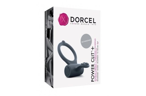 Wibrujący pierścień na penisa dorcel power clit + Wibrujący pierścień na penisa dorcel power clit +