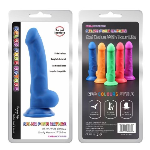 Dildo realistyczne penis naturalne przyssawka 21cm Dildo realistyczne penis naturalne przyssawka 21cm