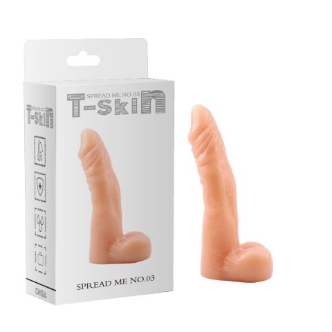 Naturalne realistyczne dildo penis członek 17cm Naturalne realistyczne dildo penis członek 17cm