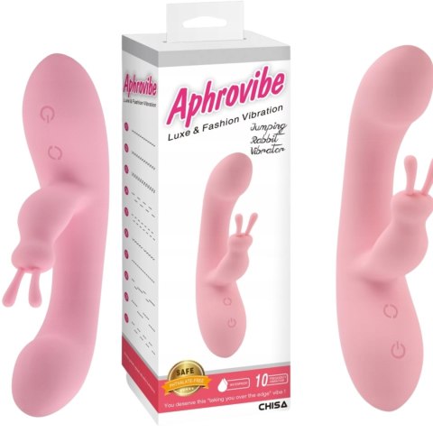 Wibrator królik punkt g łechtaczka 19cm 10 trybów Wibrator królik punkt g łechtaczka 19cm 10 trybów