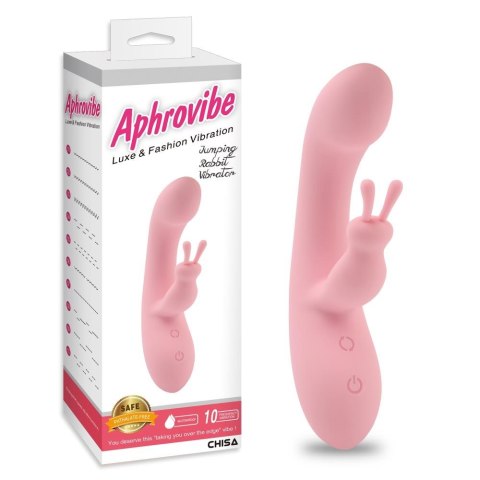 Wibrator królik punkt g łechtaczka 19cm 10 trybów Wibrator królik punkt g łechtaczka 19cm 10 trybów