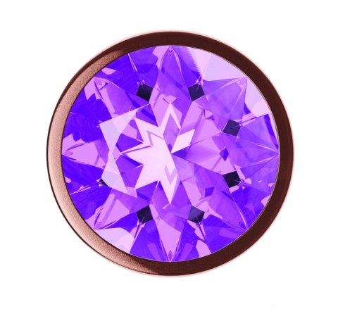 Plug-Butt Plug Diamond Amethyst Shine S Rose Gold Plug-Butt Plug Diamond Amethyst Shine S Rose Gold