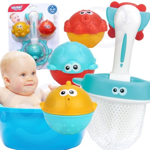 WOOPIE BABY Zestaw do Kąpieli Łowienie Rybek 4 el. WOOPIE BABY Zestaw do Kąpieli Łowienie Rybek 4 el.