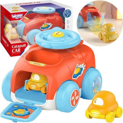WOOPIE BABY Wyrzutnia Samochodów Auto Katapulta Zestaw WOOPIE BABY Wyrzutnia Samochodów Auto Katapulta Zestaw