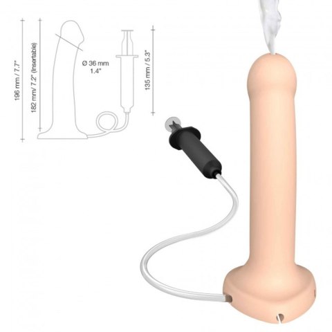 Realistyczne dildo penis z wytryskiem sex 19cm Realistyczne dildo penis z wytryskiem sex 19cm
