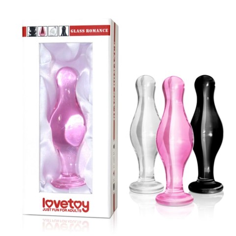 Korek analny szklany czarny kompaktowy sex orgazm Korek analny szklany czarny kompaktowy sex orgazm