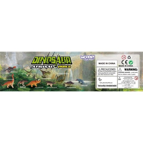 WOOPIE Zestaw Figurki Dinozaury 18 szt. - wersja 2 WOOPIE Zestaw Figurki Dinozaury 18 szt. - wersja 2