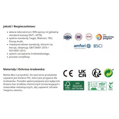 CLASSIC WORLD EDU Mega Klocki Konstrukcyjne Cegiełki EVA Miękkie do Budowania 55 szt.