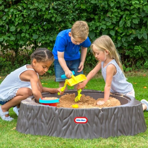 Little Tikes Duża Piaskownica Pień Drzewa Basen z Pokrywą Little Tikes Duża Piaskownica Pień Drzewa Basen z Pokrywą