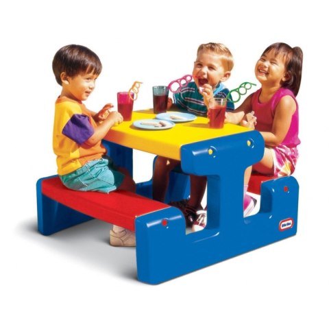 Little tikes Ogromny stół piknikowy Stolik niebieski Little tikes Ogromny stół piknikowy Stolik niebieski