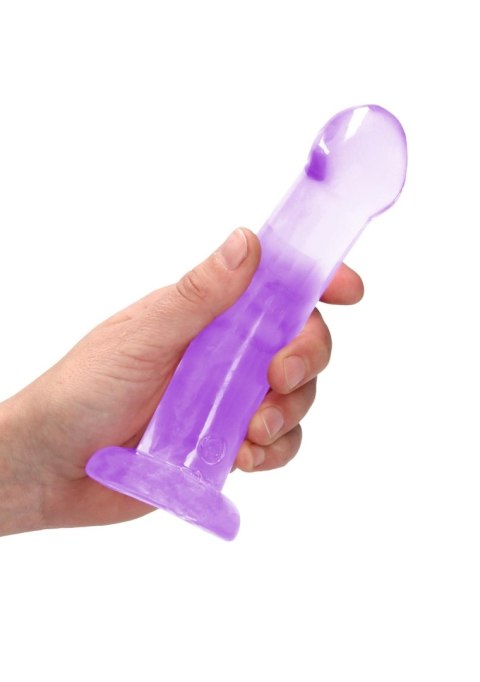 Proste sex dildo z główką i przyssawką penis 17 cm Proste sex dildo z główką i przyssawką penis 17 cm