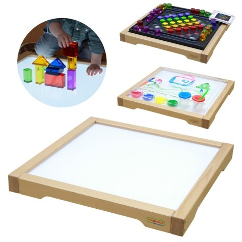 MASTERKIDZ Panel Skrzynia LED Sensoryczna MASTERKIDZ Panel Skrzynia LED Sensoryczna