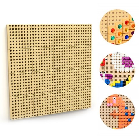 MASTERKIDZ Panel Ścienny Tablica Naukowa Kreatywna STEM + Panel Monatażowy 80 x 80 (cm) MASTERKIDZ Panel Ścienny Tablica Naukowa Kreatywna STEM + Panel Monatażowy 80 x 80 (cm)
