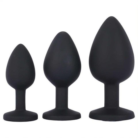 Zestaw 3 korki analne sex zatyczka plug ozdobny Zestaw 3 korki analne sex zatyczka plug ozdobny