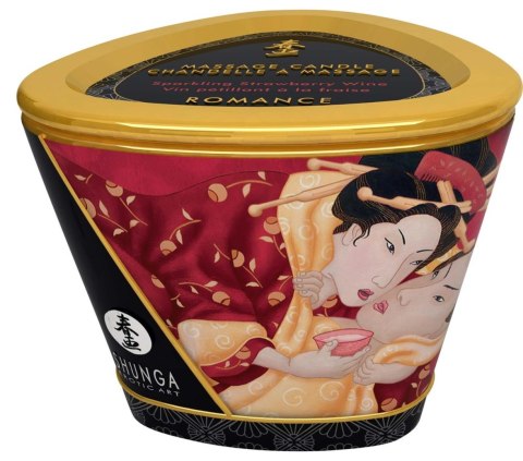 Świeca do masażu erotycznego Shunga Romance 170ml Świeca do masażu erotycznego Shunga Romance 170ml