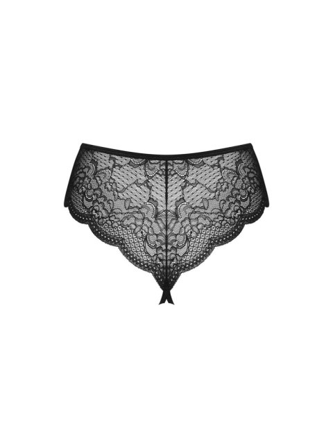 Bielizna-Pearlove figi czarne XS/S