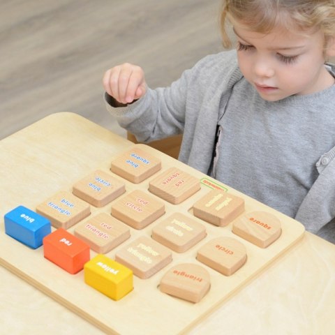 MASTERKIDZ Tablica Edukacyjna Sorter Kształty i Kolory