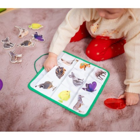 TOOKY TOY Box Pudełko XXL Montessori Edukacyjne 7w1 Sensoryczne 25-30 Mies.