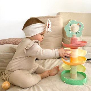 WOOPIE GREEN Drewniany Kulodrom Tor Kulkowy 6EL Sensoryczne Edukacyjny