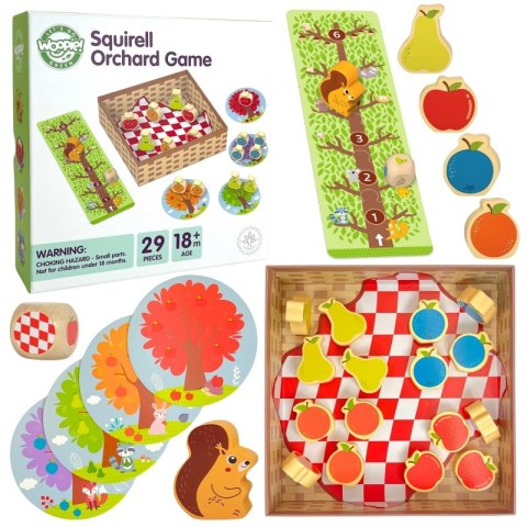 WOOPIE GREEN Wiewiórka w Sadzie Gra Planszowa Rodzinna FSC WOOPIE GREEN Wiewiórka w Sadzie Gra Planszowa Rodzinna FSC