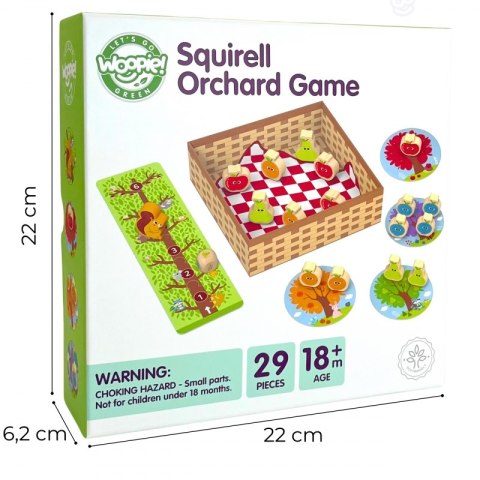 WOOPIE GREEN Wiewiórka w Sadzie Gra Planszowa Rodzinna FSC WOOPIE GREEN Wiewiórka w Sadzie Gra Planszowa Rodzinna FSC