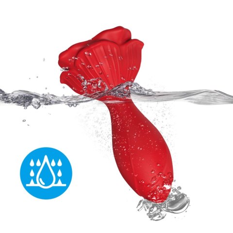 Korek analny z wibracją B - series Joy Rosenberg Red