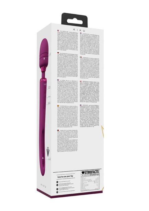 Różdzka wibrator do stymulacji łechtaczki cichy wodoodporny bodywand Różdzka wibrator do stymulacji łechtaczki cichy wodoodporny bodywand