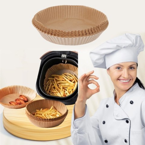 WKŁAD PAPIEROWY DO FRYTOWNICY 20cm 100szt. 3327 BRUNBESTE WKŁAD PAPIEROWY DO FRYTOWNICY 20cm 100szt. 3327 BRUNBESTE