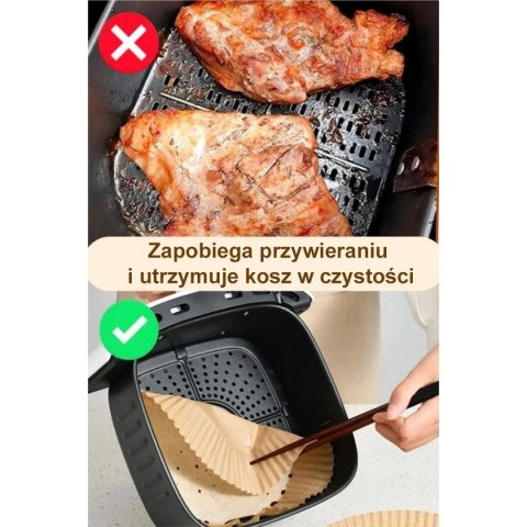 WKŁAD PAPIEROWY DO FRYTOWNICY 20cm 100szt. 3327 BRUNBESTE WKŁAD PAPIEROWY DO FRYTOWNICY 20cm 100szt. 3327 BRUNBESTE