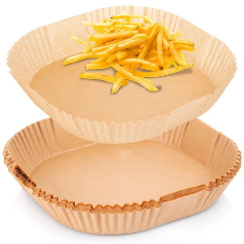 WKŁAD PAPIEROWY DO FRYTOWNICY 23x23cm 50szt. KWADRATOWY 279911 HIT