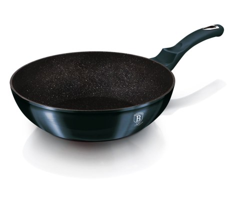 WOK GRANITOWY 28cm BERLINGER HAUS AQUAMARINE BH-1875 BERLINGER HAUS WOK GRANITOWY 28cm BERLINGER HAUS AQUAMARINE BH-1875 BERLINGER HAUS