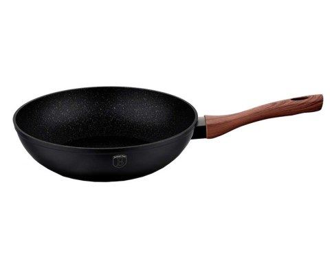 WOK GRANITOWY 28cm BERLINGER HAUS BH-1719 EBONY ROSEWOOD BERLINGER HAUS WOK GRANITOWY 28cm BERLINGER HAUS BH-1719 EBONY ROSEWOOD BERLINGER HAUS