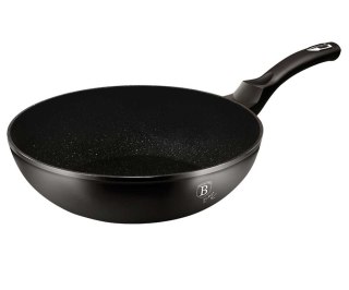 WOK GRANITOWY 28cm BERLINGERHAUS BLACK SILVER BH-1848 BERLINGER HAUS