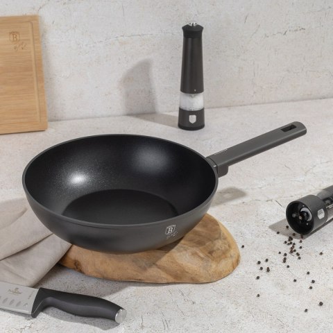 WOK TYTANOWY 28cm BERLINGER HAUS BH-8123 ANTRACIT BERLINGER HAUS WOK TYTANOWY 28cm BERLINGER HAUS BH-8123 ANTRACIT BERLINGER HAUS