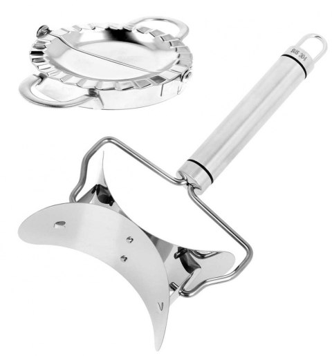 WYKRAWACZ DO CIASTA + FOREMKA DO LEPIENIA PIEROGÓW 9,5cm 1633 BRUNBESTE