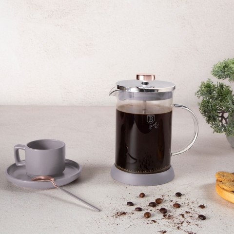 ZAPARZACZ TŁOKOWY DO KAWY HERBATY 600ml BERLINGER HAUS BH-8588 TAUPE BERLINGER HAUS