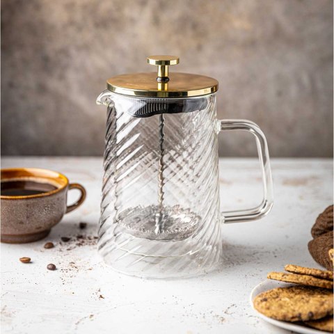 ZAPARZACZ TŁOKOWY DO KAWY/HERBATY TERMICZNY 1000ml KLAUSBERG KB-7767 KLAUSBERG