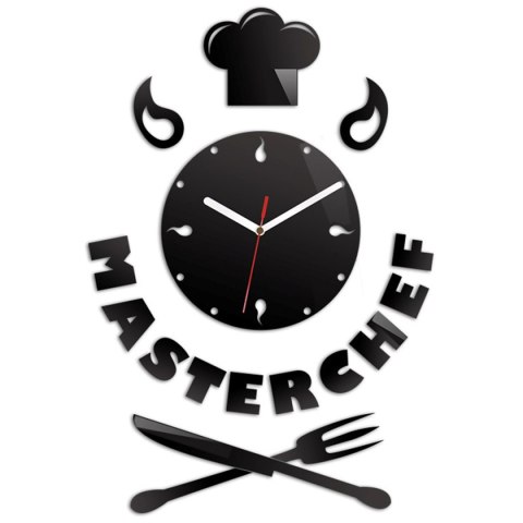 ZEGAR ŚCIENNY MASTER CHEF MODERN CLOCK ZEGAR ŚCIENNY MASTER CHEF MODERN CLOCK