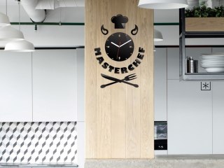 ZEGAR ŚCIENNY MASTER CHEF MODERN CLOCK