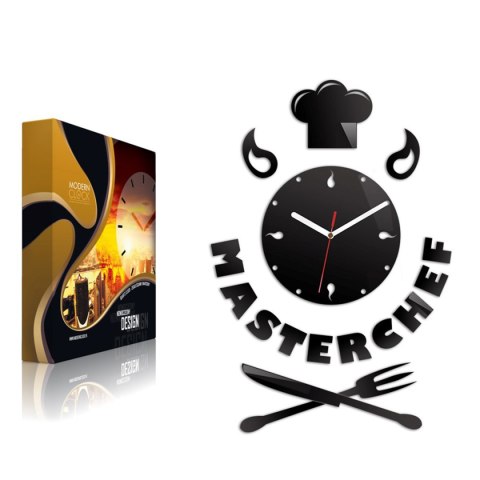 ZEGAR ŚCIENNY MASTER CHEF MODERN CLOCK ZEGAR ŚCIENNY MASTER CHEF MODERN CLOCK