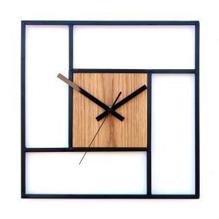 ZEGAR ŚCIENNY METALOWY LOFT STEVE MODERN CLOCK