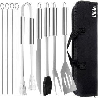 ZESTAW 10 PRZYBORÓW DO GRILLA W ETUI 489298 VILDE